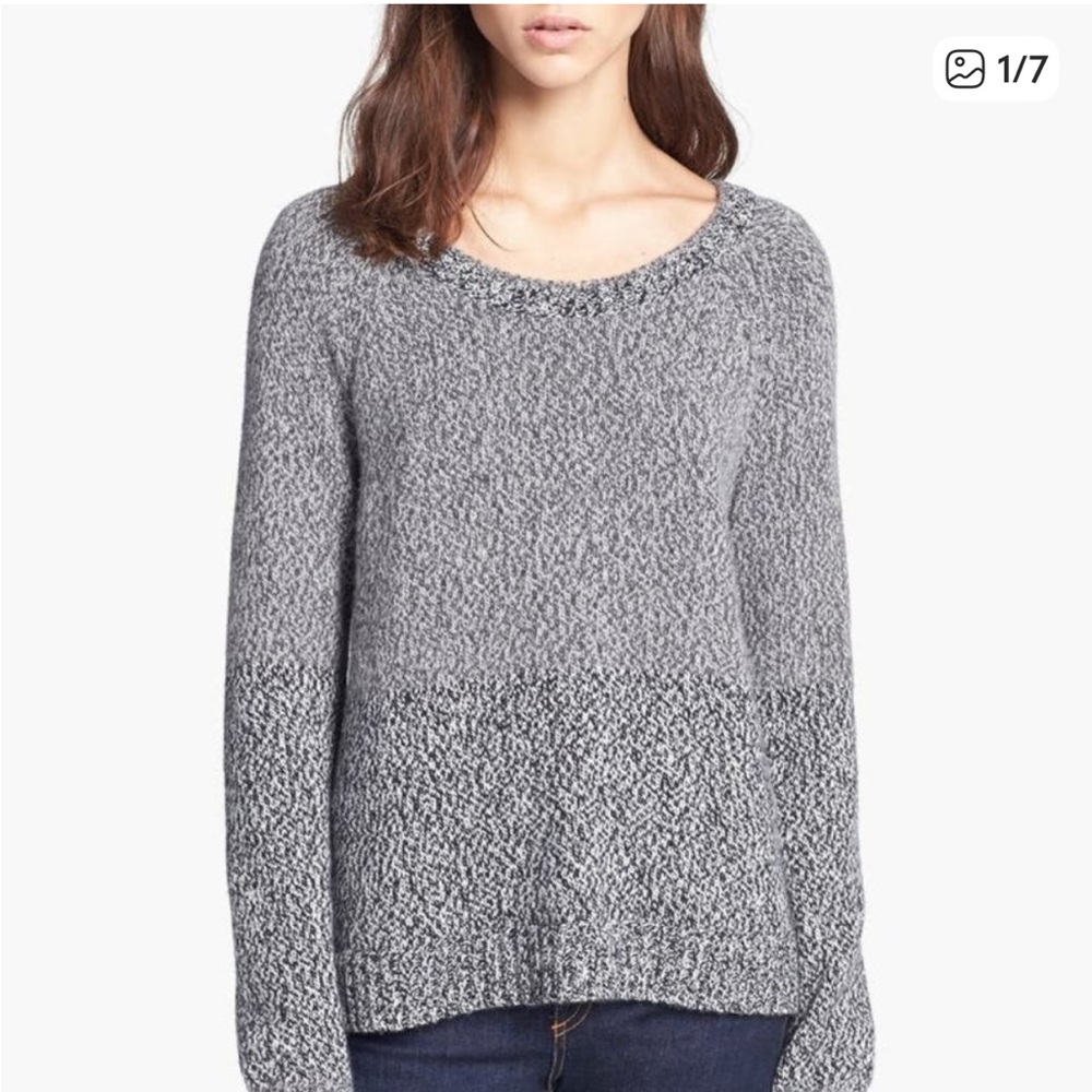 rag & bone Clair Heathered Gray Women's Sweater size small